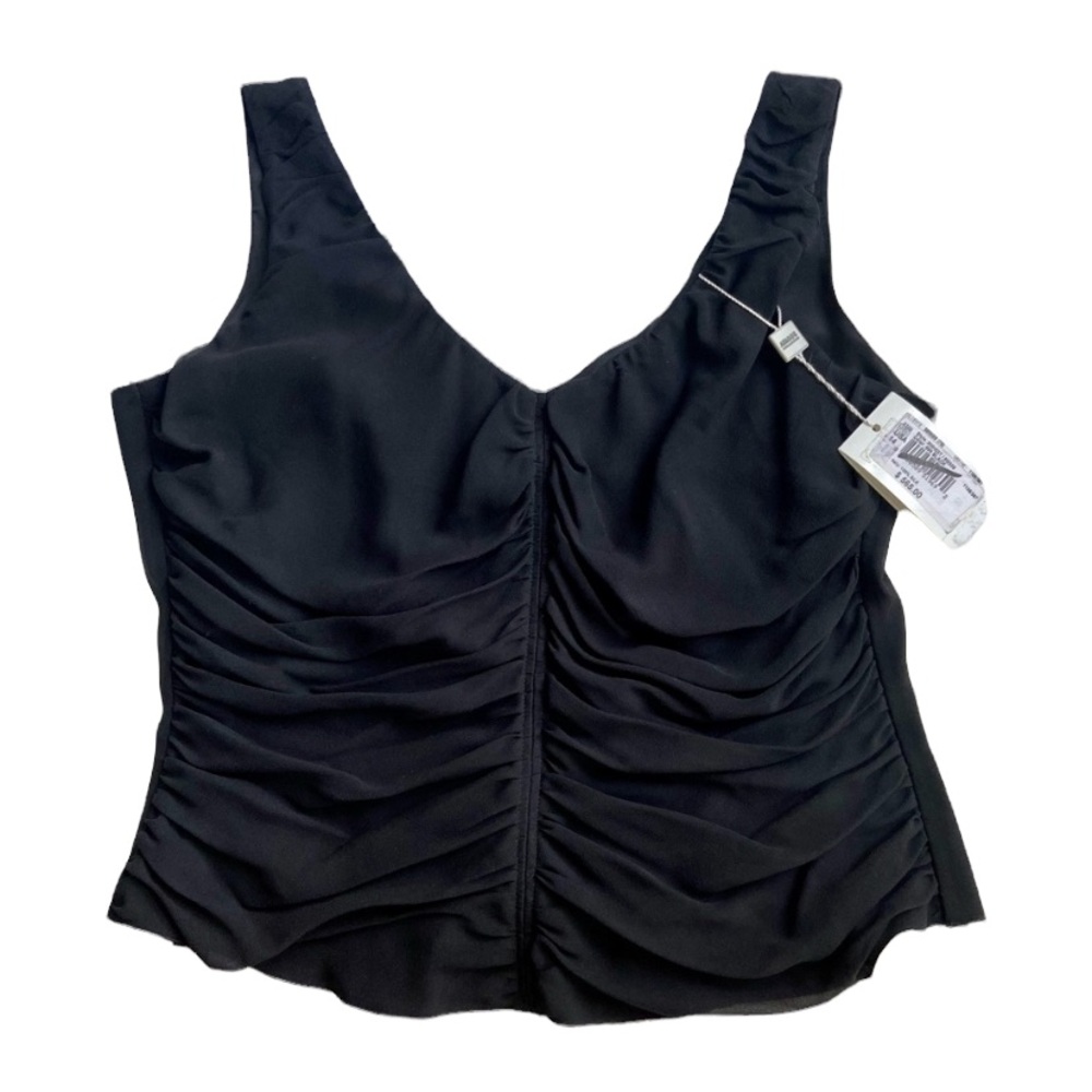 NWT Armani Collezioni Silk Sleeveless Tank Top Blouse